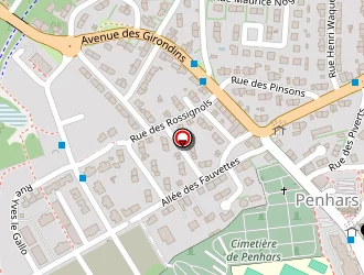 Carte de Christian Rose à Quimper