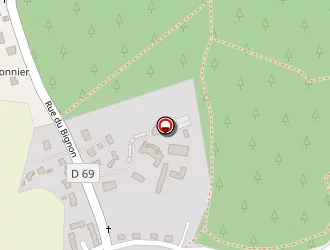 Carte de Gérard Frédéric à Baulon