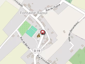 Carte de Urgence (services Locaux) à Fontaine-raoul