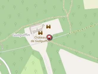 Carte de Guilguiffin à Landudec