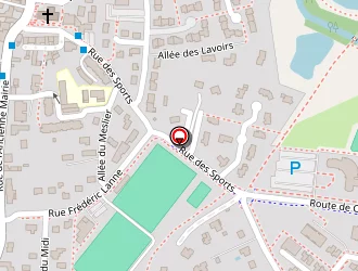 Carte de Ecole Elementaire Publique à Bourgbarré