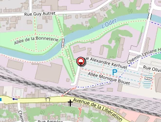 Carte de Au Miroir De Mélanie à Quimper