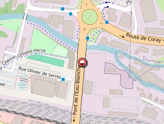 Carte de Françoise Josset à Quimper