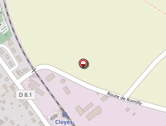 Carte de Gare Express à Cloyes-sur-le-loir