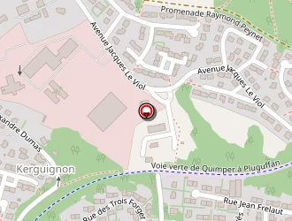 Carte de Le Bras Andre à Quimper