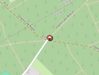 Carte de La Blanchardière à Changé