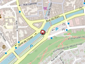 Carte de Kan Ar Mor à Quimper