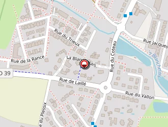 Carte de Menapart à Orgères