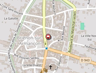 Carte de Bel' Zen à Brienon-sur-armançon