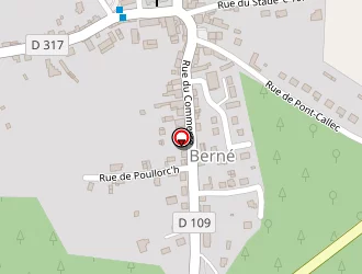 Carte de Ecole Sainte Hélène à Berné