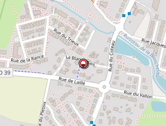 Carte de Taxis D'orgères (les) à Orgères