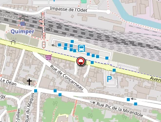 Carte de Lagadec Annie à Quimper