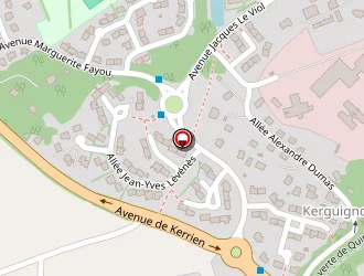 Carte de Barré Nicolas à Quimper