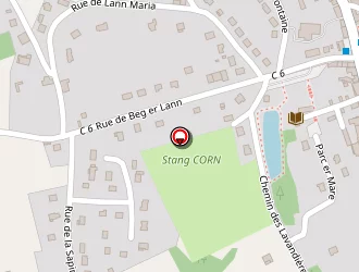 Carte de Chauffage Plomberie Le Mouëllic à Meslan