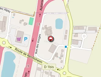 Carte de Garage Simler à Niederhergheim