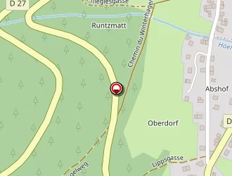 Carte de St Ouvrages Bois à Sondernach