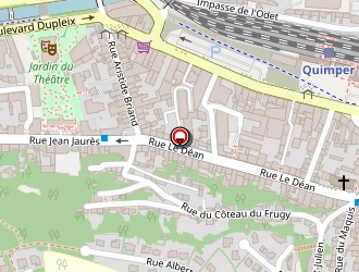 Carte de Advance à Quimper