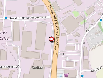 Carte de Garage Louedec à Quimper