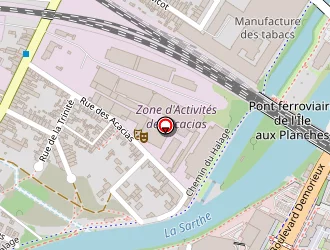 Carte de Univers Auto Services 72 à Mans (le)