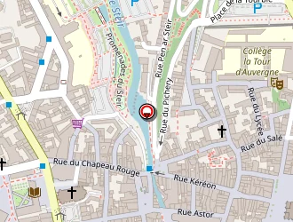 Carte de Le Comptoir Du Chocolat à Quimper