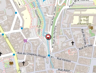 Carte de Lennon à Quimper