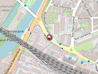 Carte de Restaurant L'alizé à Mans (le)