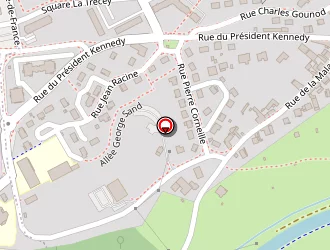 Carte de Piscine à Saint-florentin