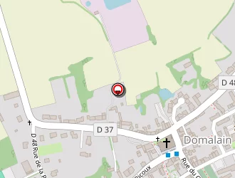 Carte de La Poste à Domalain