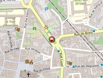 Carte de Librairie & Curiosités à Quimper