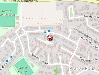 Carte de Etudethermique-rt2012 . Fr à Quimper