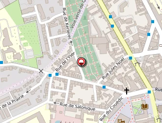 Carte de Les Coulisses à Quimper