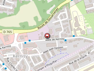 Carte de Les Fleurs De Kernisy à Quimper