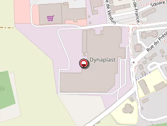 Carte de Dynaplast à Saint-florentin