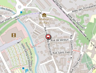 Carte de Catogan à Quimper