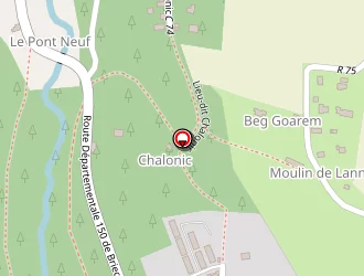 Carte de Maison De Retraite à Elliant