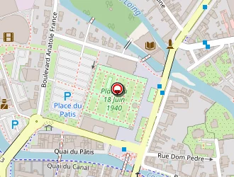 Carte de Jacqueline Riu à Montargis