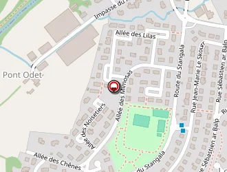 Carte de Raton Jean-jacques à Ergué-gabéric