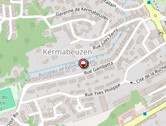 Carte de Calvez Panification (s.a.r.l.) à Quimper