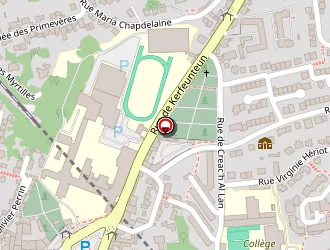 Carte de Auto Ecole Legrand à Quimper