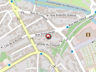 Carte de Freducci à Quimper