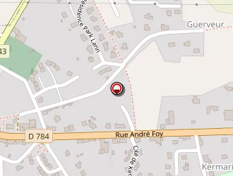 Carte de Le Roux à Landudec