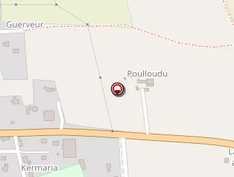 Carte de A.m.t à Landudec