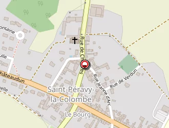 Carte de Mairie à Saint-péravy-la-colombe