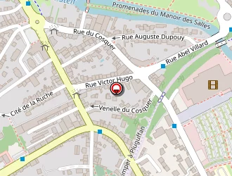 Carte de Rhizome à Quimper