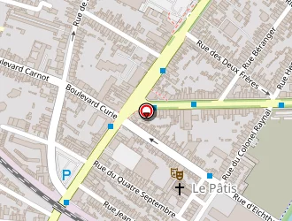 Carte de A.c.p.s à Mans (le)