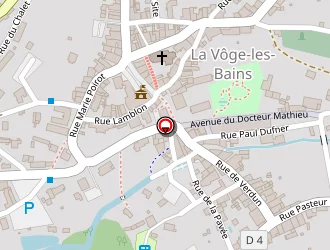 Carte de Salon Patrick à Bains-les-bains