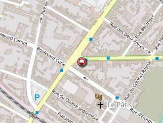 Carte de La Poste à Mans (le)