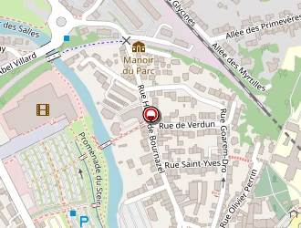 Carte de Eponyme à Quimper