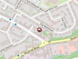 Carte de Pauline Ferré à Quimper