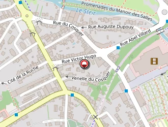 Carte de Cinéville à Quimper